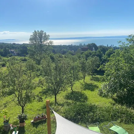 Дом отдыха Panoramas Maganszallashely Privat Borterasszal Балатонсепезд